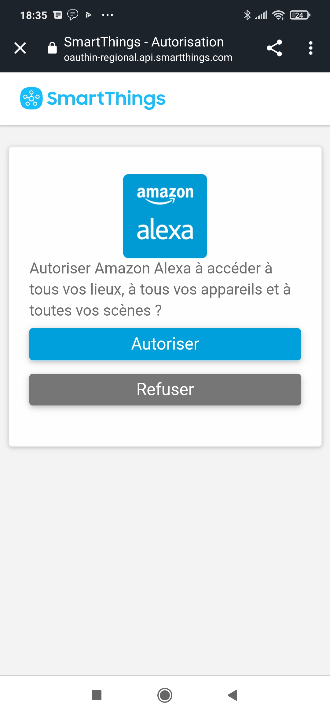 Piloter ma TV SAMSUNG par commandes vocales à partir de mon echo ALEXA