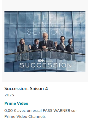 Prime discount video succession