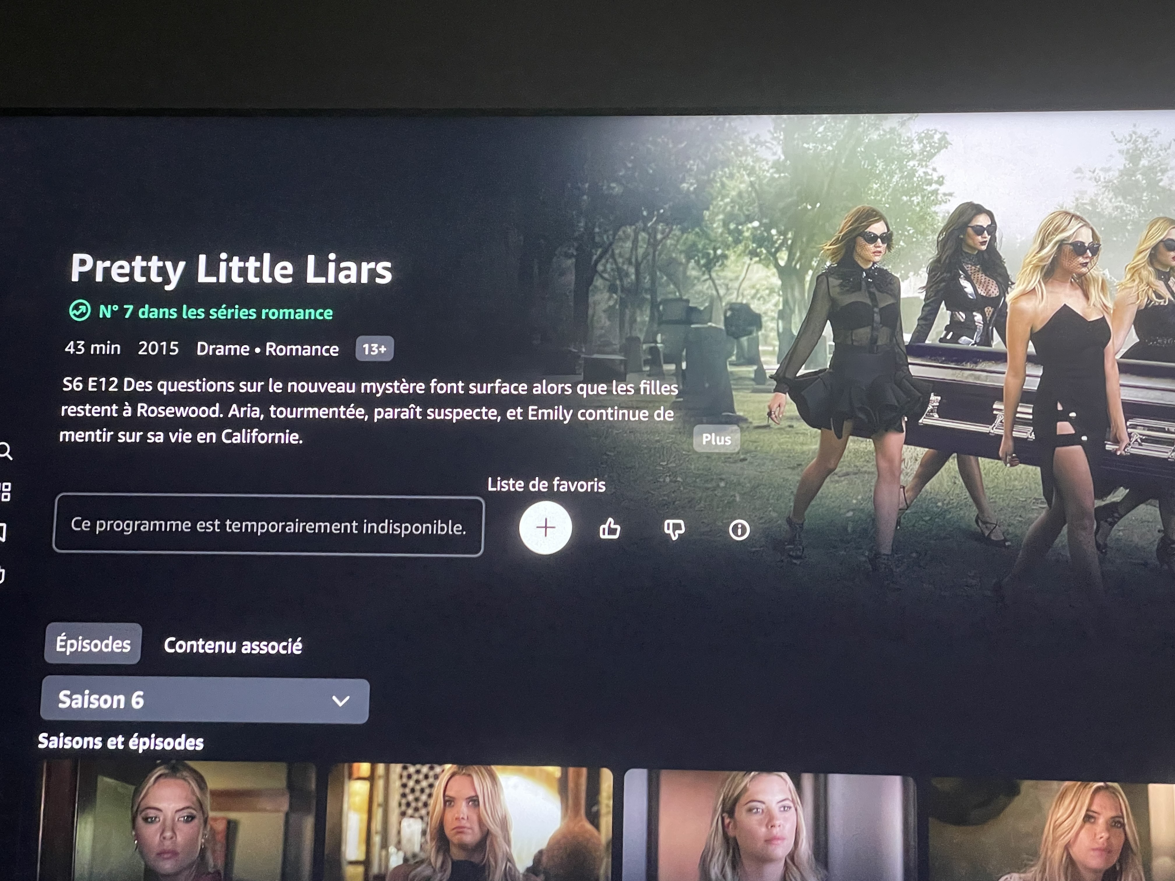 PLL - Épisodes saison 6 Pretty Little Liars